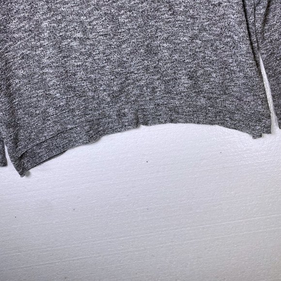 American Eagle M Gray Tulip Hem Oversized Sweater - Picture 8 of 10